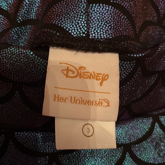 Torrid Her Universe Disney The LittleMermaid Skater Skirt Size 3x - Picture 6 of 7